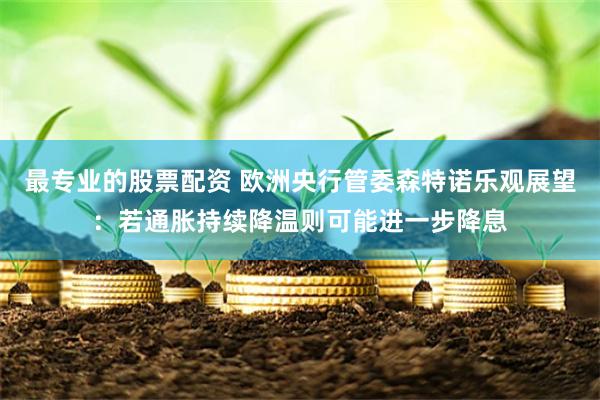 最专业的股票配资 欧洲央行管委森特诺乐观展望：若通胀持续降温则可能进一步降息